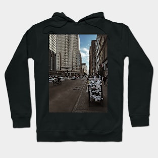 Tribeca Sticker Art Manhattan NYC Hoodie